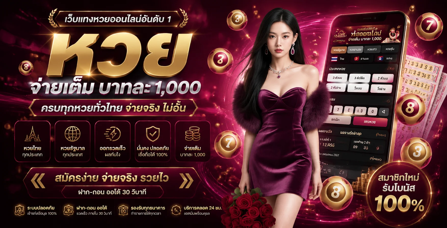 แทงหวยออนไลน์ LOTS-888 ครบทุกสำนัก จ่ายเต็มอัตรา